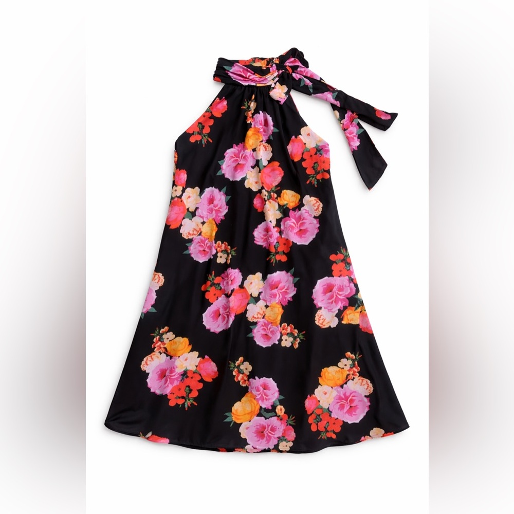 Philosophy Black Floral Dress